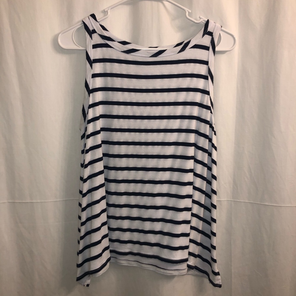 High Neckline Tank Top